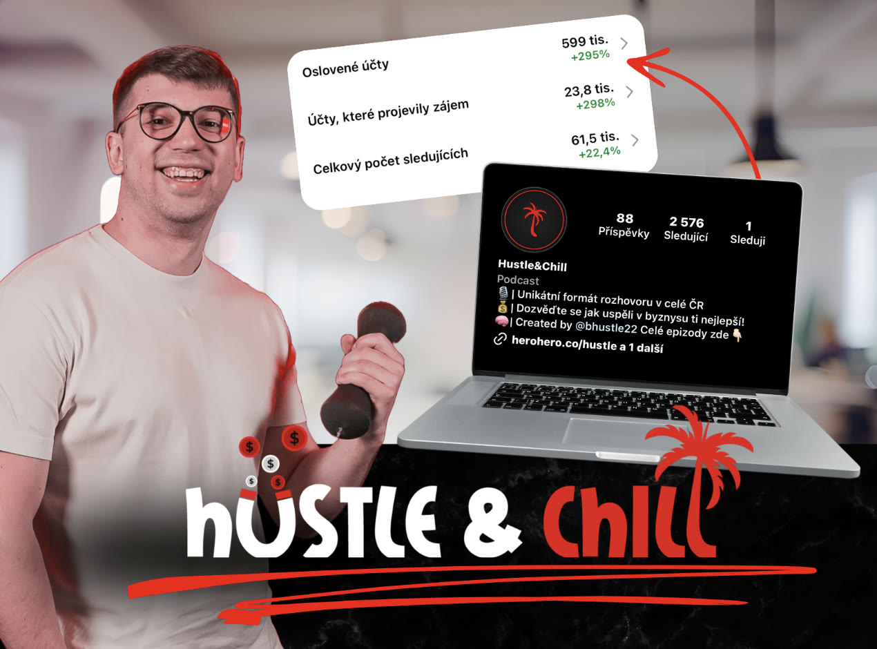 Hustle & Chill Podcast. Instagram výsledky