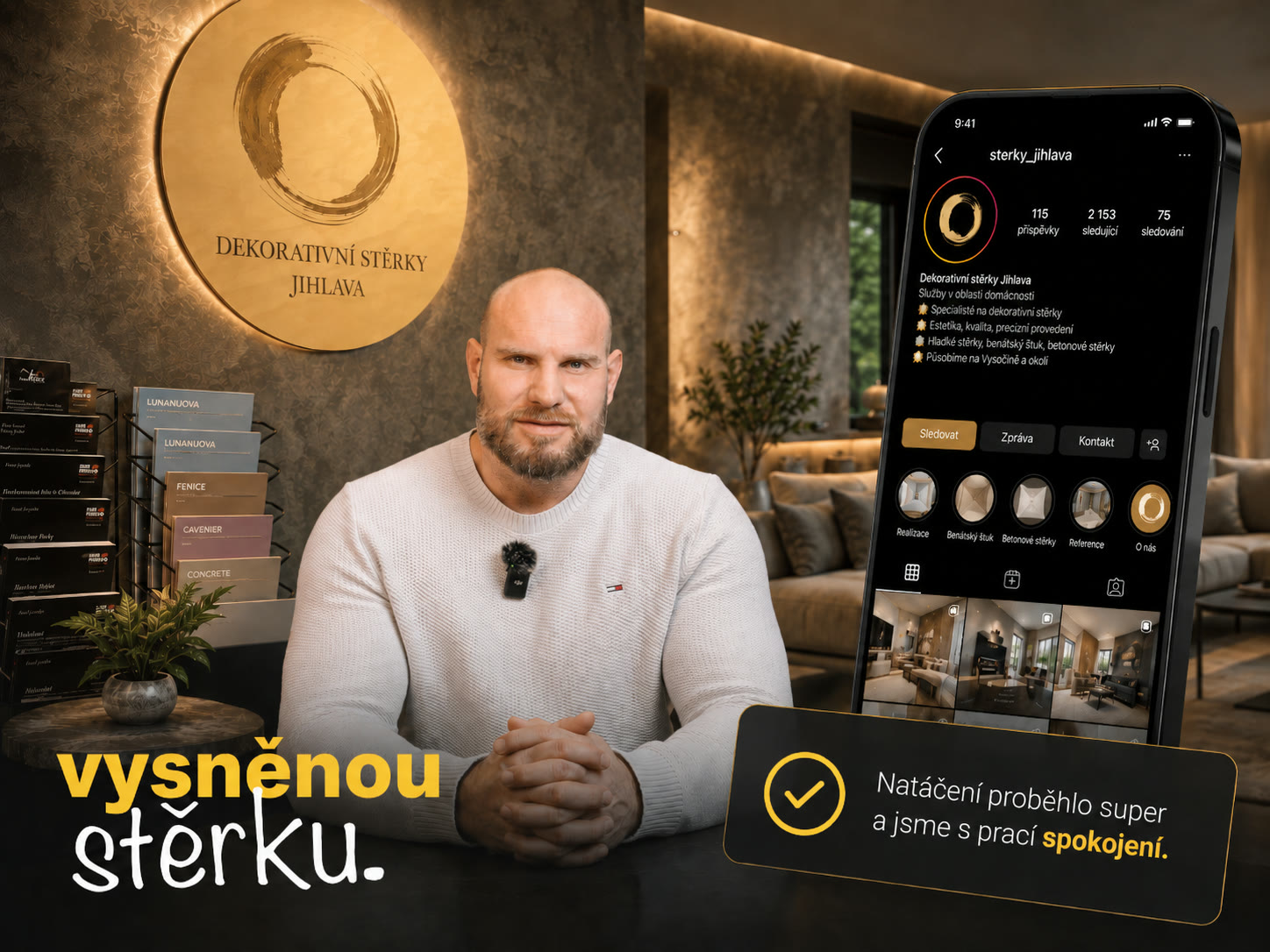 Dekorativní Stěrky Jihlava, interiéry